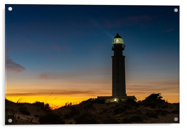 Cape Trafalgar Lighthouse Acrylic by DiFigiano Photography
