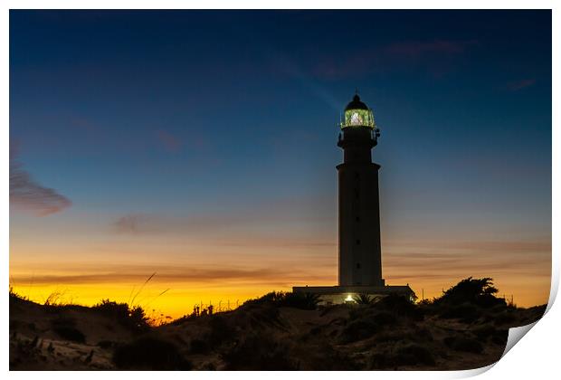 Cape Trafalgar Lighthouse Print by DiFigiano Photography