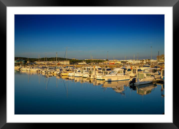 Puerto de Barbate Framed Mounted Print by DiFigiano Photography