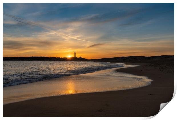 Playa de Mari Sucia Sunset Print by DiFigiano Photography
