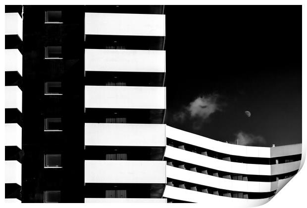 Hotel de Campo de Gibraltar Print by DiFigiano Photography