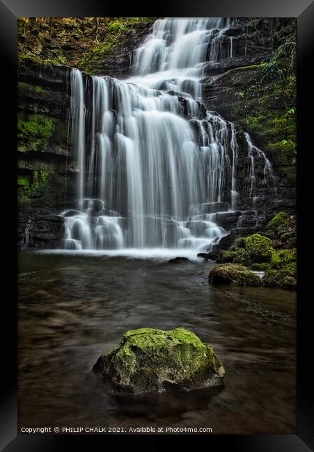 Scalerber force in the Yorkshire dales 129 Framed Print by PHILIP CHALK