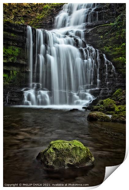Scalerber force in the Yorkshire dales 129 Print by PHILIP CHALK