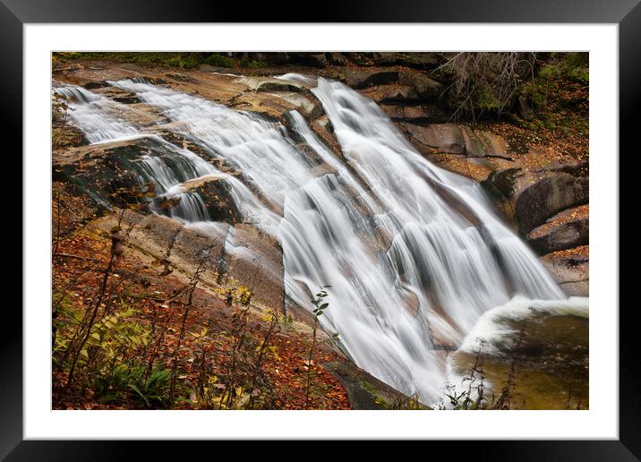 Mumlava Waterfall in Czechia Framed Mounted Print by Artur Bogacki