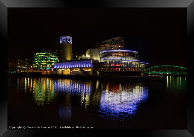 The Lowry Theatre Framed Print by Daryl Peter Hutchinson