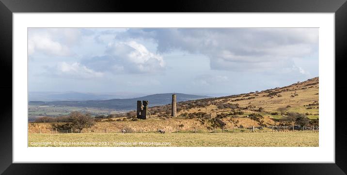 A stamp on the landscape Framed Mounted Print by Daryl Peter Hutchinson