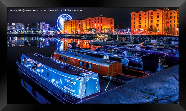 Albert Dock Liverpool Framed Print by Kevin Elias