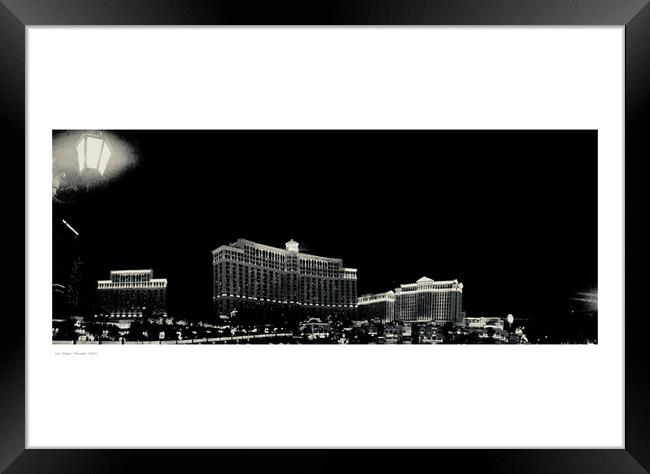 Las Vegas (Nevada [USA]) Framed Print by Michael Angus