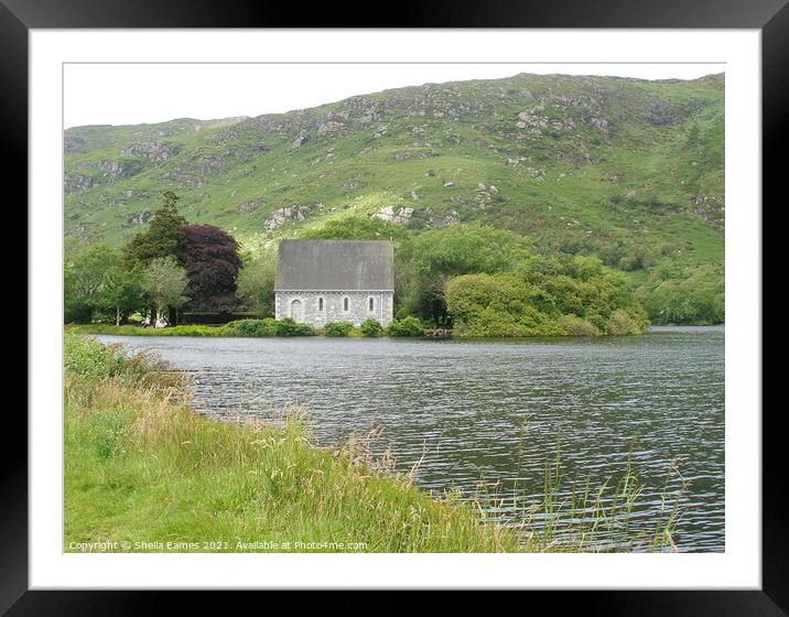 Guigane Barra in Ireland Framed Mounted Print by Sheila Eames