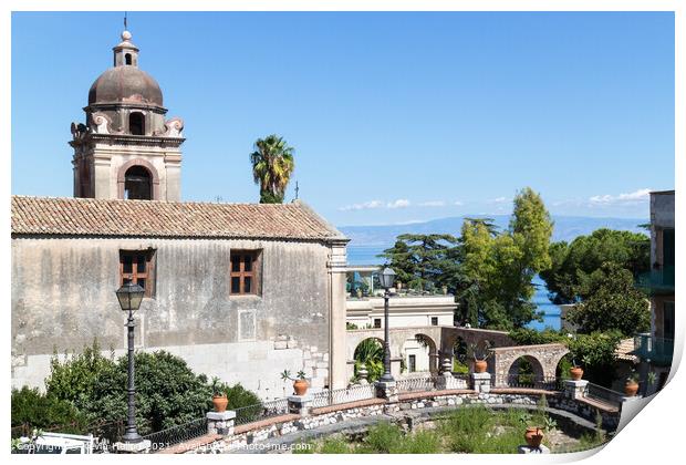 Chiesa di San Pancrazio Print by Kevin Hellon