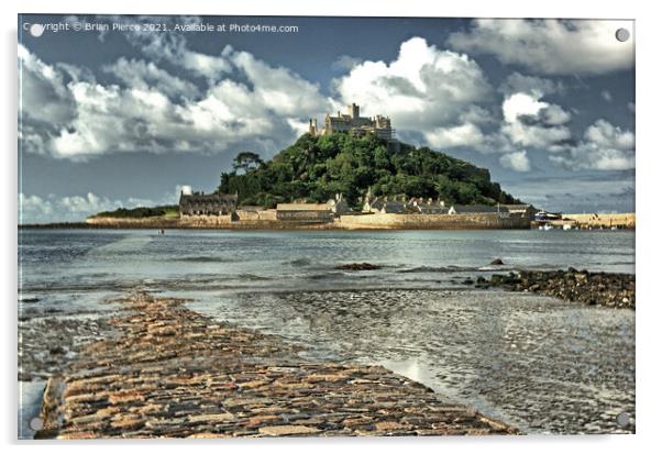 St Michael's Mount, Cornwall Acrylic by Brian Pierce