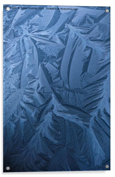 Ice Pattern Acrylic by Roger Aubrey