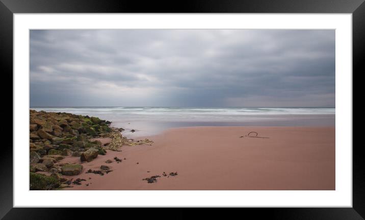 Lossiemouth Beach Framed Mounted Print by Christopher Stores