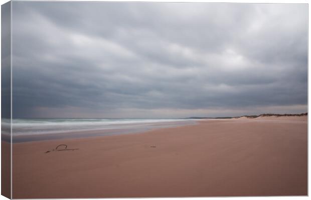 Lossiemouth Beach Canvas Print by Christopher Stores