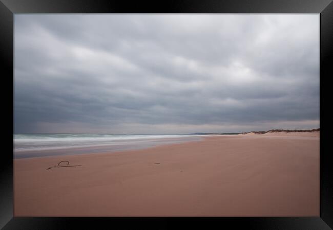 Lossiemouth Beach Framed Print by Christopher Stores
