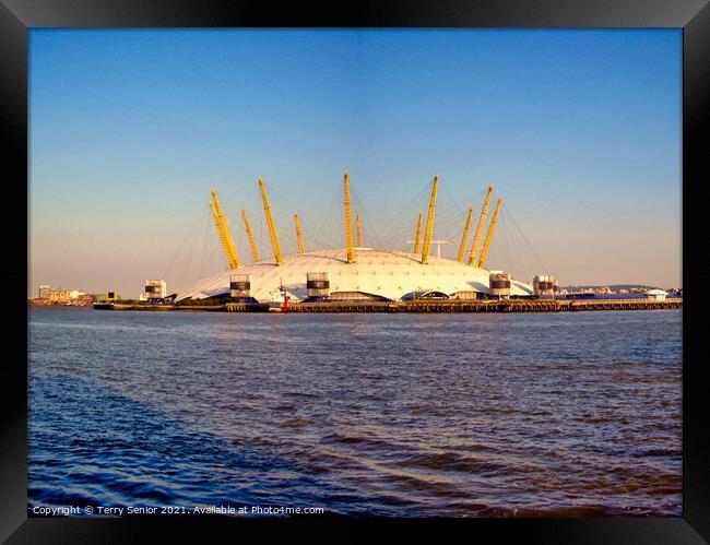 O2 (Millenium Dome) Framed Print by Terry Senior