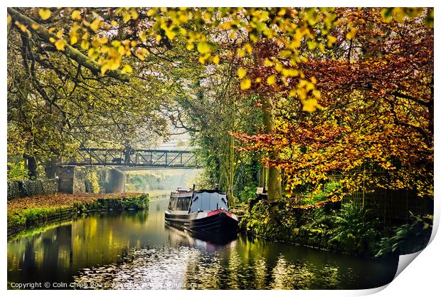 Peak Forest Canal Print by Colin Chipp