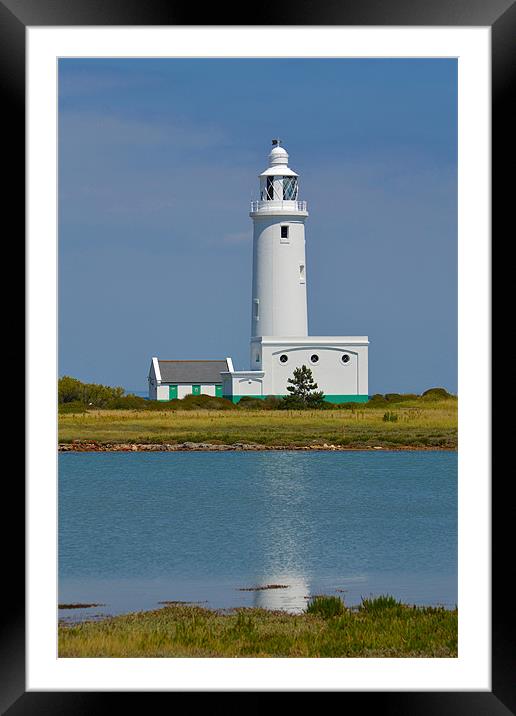 Hurst Point Lighthouse Framed Mounted Print by Jules Camfield