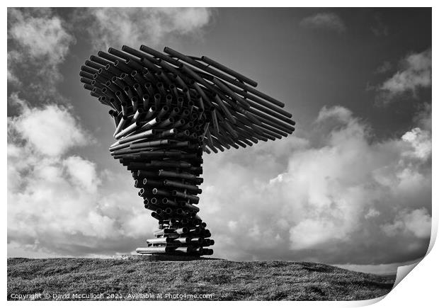 Under the Singing Ringing Tree Print by David McCulloch