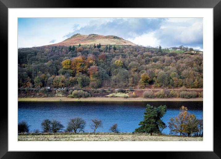 Crook Hill, Peak District Framed Mounted Print by Martyn Williams