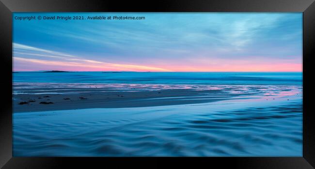 Embleton Bay Sunrise Framed Print by David Pringle