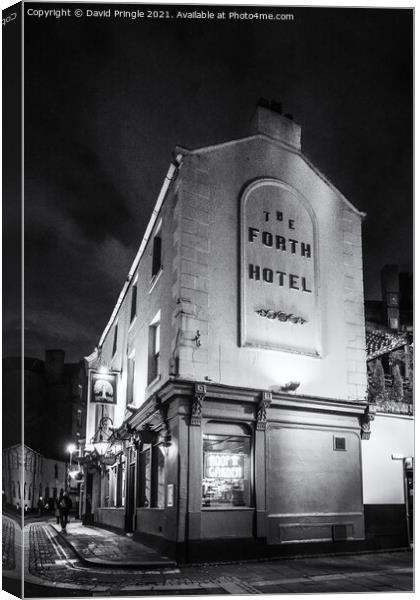 The Forth Hotel Canvas Print by David Pringle