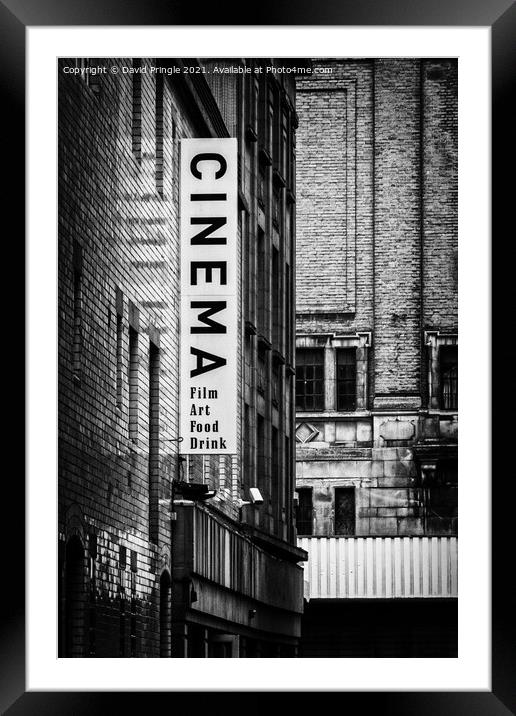 Tyneside Cinema  Framed Mounted Print by David Pringle