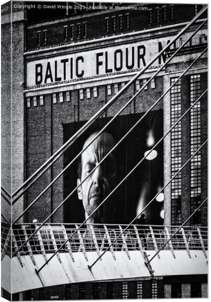Baltic Flour Mills Canvas Print by David Pringle