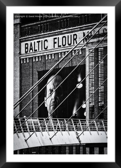 Baltic Flour Mills Framed Mounted Print by David Pringle
