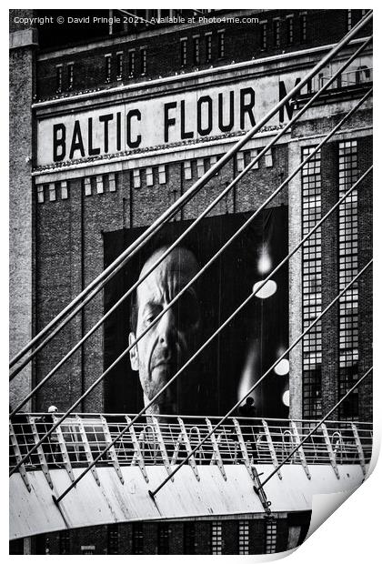 Baltic Flour Mills Print by David Pringle