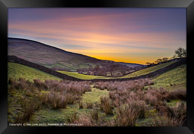 Muker Framed Print by kevin cook