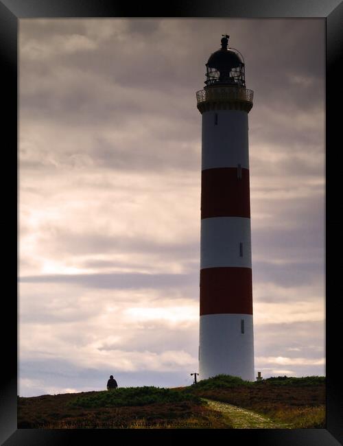 Tarbat Ness Lighthouse Framed Print by Steven Watson