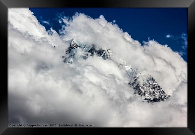 Himalaya.  Framed Print by Sergey Fedoskin