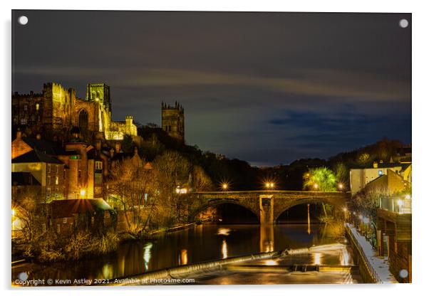 Durham City 'Gem Of The North' Acrylic by KJArt 