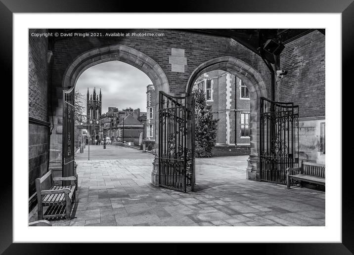 The Arches Framed Mounted Print by David Pringle
