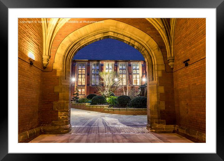 The Armstrong Building Framed Mounted Print by David Pringle