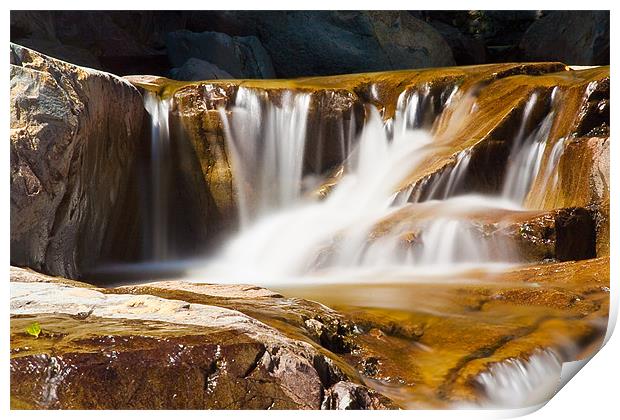 Rushing Falls Print by Phil Swindin