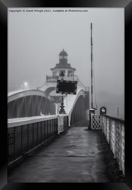 Swing Bridge Newcastle Framed Print by David Pringle