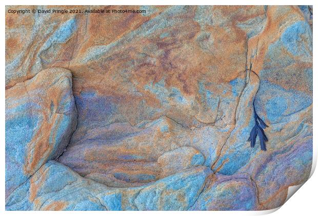 Rock Patterns Print by David Pringle