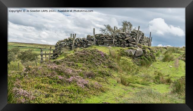 The North Yorkshire Moors Framed Print by Jo Sowden