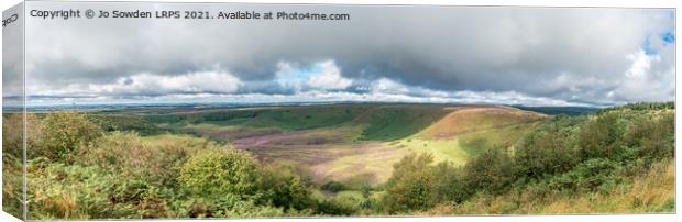 The Hole of Horcum, Yorkshire Canvas Print by Jo Sowden