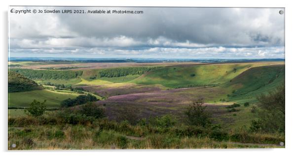 Hole of Horcum Acrylic by Jo Sowden