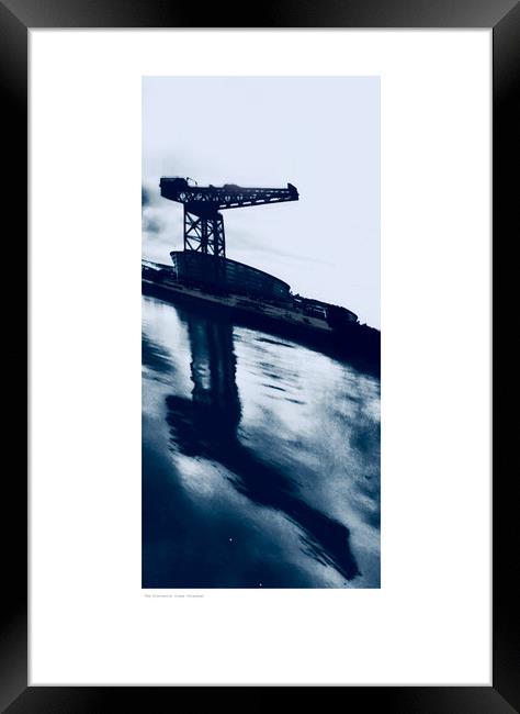 The Finnieston Crane (Glasgow) Framed Print by Michael Angus