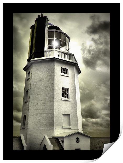 St Anthony's Lighthouse Print by Heather Newton