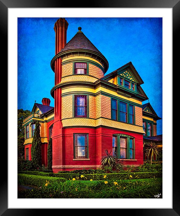 The House On The Corner Framed Mounted Print by Chris Lord