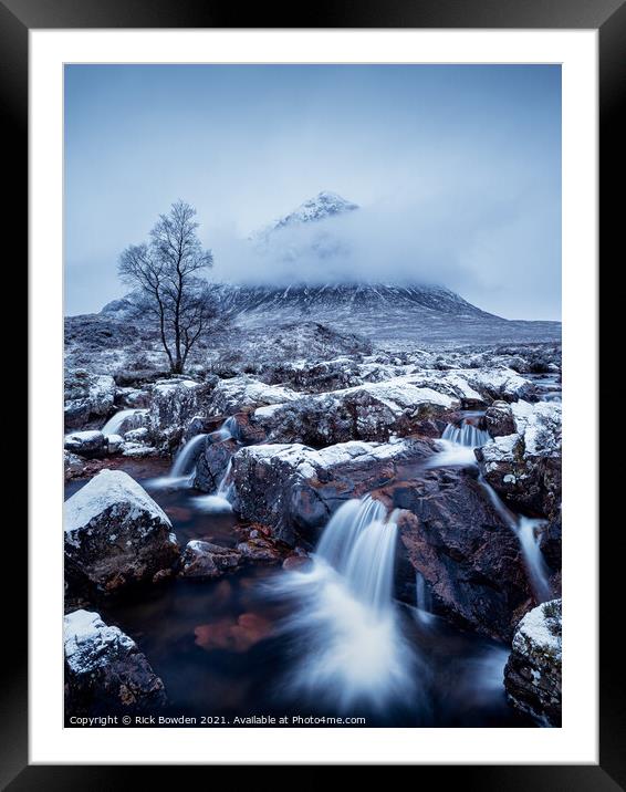Majestic Buachaille Etive Mor Framed Mounted Print by Rick Bowden