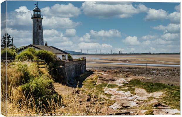 Hale Lighthouse  Canvas Print by Phil Longfoot