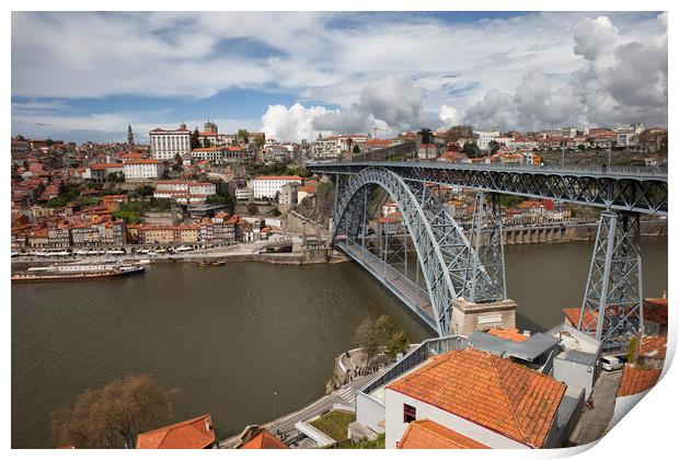 City of Porto Cityscape Print by Artur Bogacki