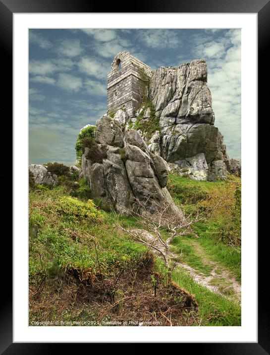 Roche Rock, Cornwall Framed Mounted Print by Brian Pierce