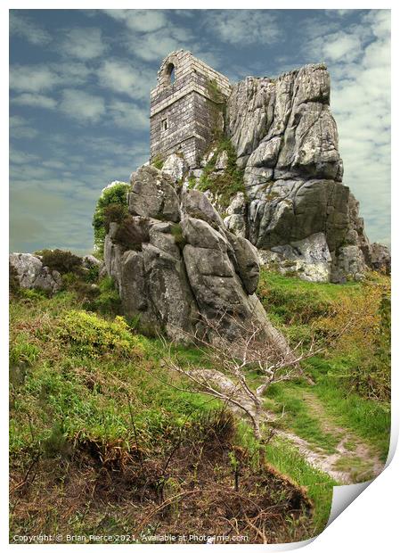 Roche Rock, Cornwall Print by Brian Pierce